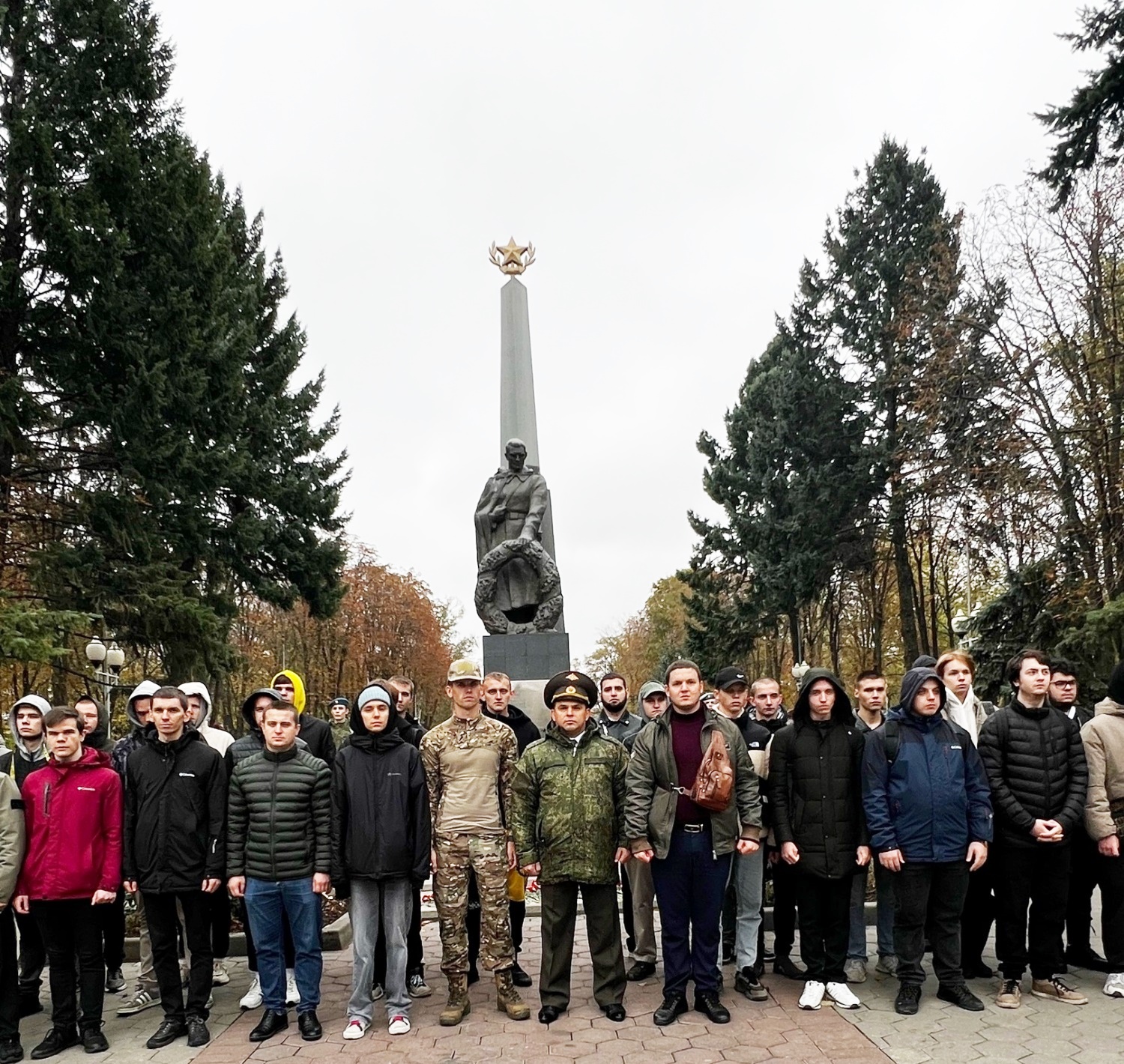 Состоялось торжественное мероприятие, посвящённое проводам юношей в ряды Вооружённых Сил Российской Федерации.